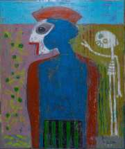 MASCH THE SPIRIT Öl auf Leinwand / oil on canvas 60 x 50 cm 2024
