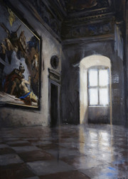 Maxwell Dunlop -Fragment- 50 x 70 cm oil on canvas 2022