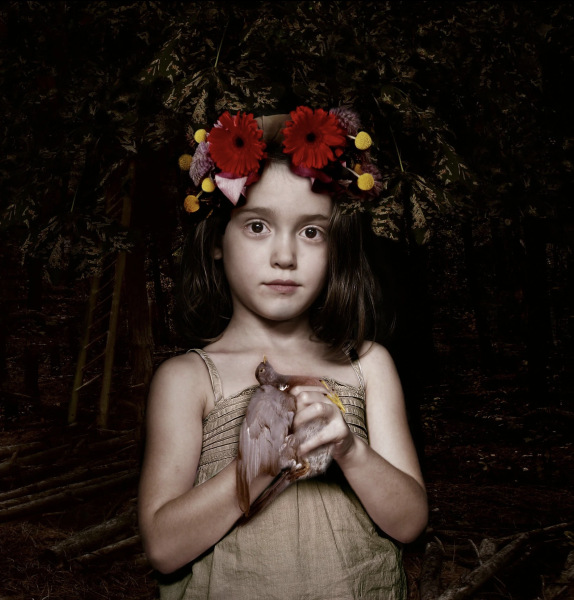 "Is the bird dead?" (Hope series) Fine Art Print on Alu Dibond, Diasec 120x120cm 2008 Edition of 3