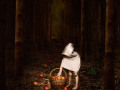 The Boy with the Apple Basket, 2014, 123 x 123 cm, Fine art print mounted on Alu Dibond, Edition 3 of 3