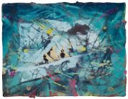 Andrea Damp -Never the same river- oil on canvas 30 x 40 cm, 2024