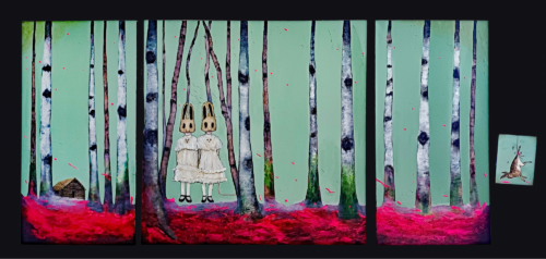 jbg_Marie Louise Elshout_Hunters_at_Dawn_180 x 450 cm