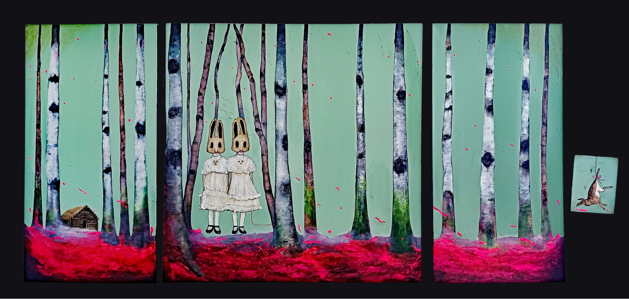 jbg_Marie Louise Elshout_Hunters_at_Dawn_180 x 450 cm